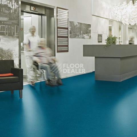 Forbo Marmoleum Decibel on Order 365235 atlantic blue фото 3 | FLOORDEALER